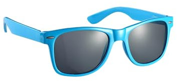 Komonee Light Blue Drifter Sunglasses Classic Style Retro Sun Shades Eye Glasses UV400 Protection Unisex For Men Women Golf Cycling Sports Fishing Travel