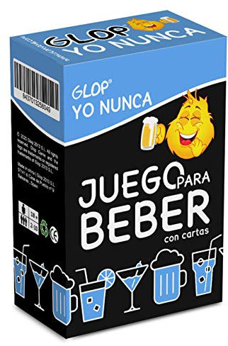 Glop Yo Nunca - Juegos de Mesa Adulto - Juegos para Beber - Juegos de Cartas para Fiestas - Regalos Originales para Hombres y Mujeres