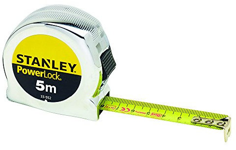 Stanley 033552 Micro Powerlock Mètre à ruban 5 m