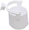 attwood 11631-4 geformter Kunststoff-Gimbal-Getränkehalter, Schlitz für Kaffeetassengriff, selbstentleerend, 10,2 cm H x 11,4 cm B