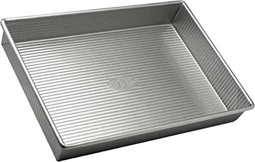 USA Pan 1110RC Bakeware Nonstick Rectangular Cake Pan, Alloy, Aluminized Steel