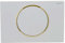 Geberit 115.758. KK. 5 Sigma10, Kunststoff, weiß/gold/weiß