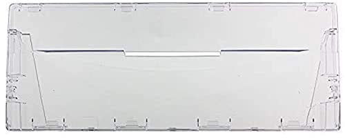 Spares2go Plastic Drawer Flap Front Handle for Indesit CA55 CAA55 Series Fridge Freezer