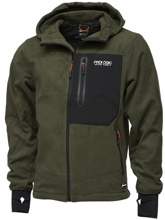 Prologic Commander Fleece Jacket Green - Angeljacke, Größe:L