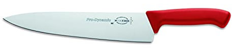 F. DICK ProDynamic Kochmesser (Klingenlänge 26 cm, Küchenmesser rot, Klinge X55CrMo14 Stahl, Härte 56° HRC, Messer) 85447262-03