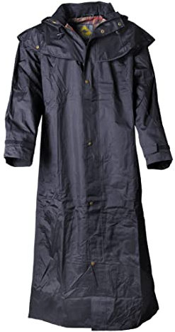 Scippis Stockman Coat Regenmantel Schwarz XXL