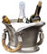 LOBERON Seau à champagne Maxwell - aluminium - H/D env. 18/30 cm - couleur argent, argenté