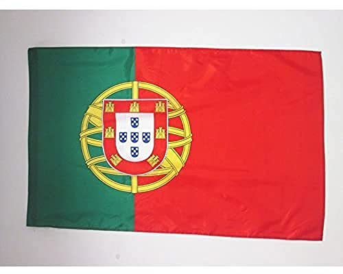 AZ FLAG Bandera de PORTUGAL 150x90cm especial hinchas - Bandera PORTUGUESA 90 x 150 cm