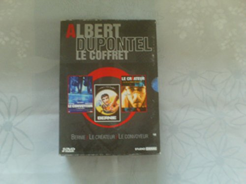Coffret Albert Dupontel 3 DVD : Bernie / Le créateur / Le convoyeur