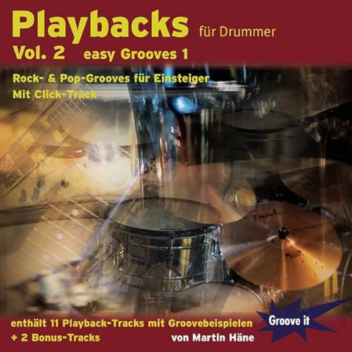 Playbacks für Drummer Vol.2 - Anfänger CD zum üben für Schlagzeug Drumset Drums
