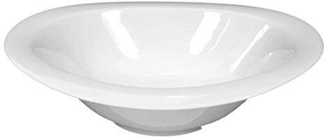 Seltmann 001.004462 Top Life Porzellan Schale, Oval, Weiß, 1.24L, 27cm x 24.5cm