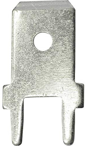 Vogt Verbindungstechnik 3866A.68 Steckzunge Steckbreite: 6.3 mm Steckdicke: 0.8 mm 180 ° Unisoliert Metall 100 St.