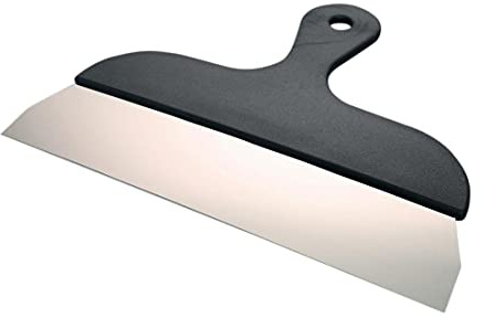 Schneider GT034 A200701 Stainless Steel Spatula 270mm, Gray | Flexible, professional spatula ensures easy scraping and food preparation in busy commercial kitchens.