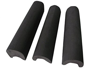 TOURBON Black EVA Foam Cheek Riser Jagdzubehör - 3er-Pack