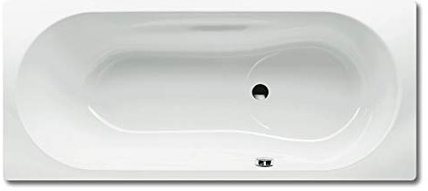 Kaldewei Badewanne Vaio Set Modell 946 180 x 80 x 42 cm, alpinweiß mit Perl-Effekt