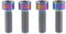 Titanium Ti Din912 Lot de 4 vis hexagonales M8 x 25 mm