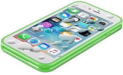 Cellularline Voyager Compact Cover Fully Waterproof Front and Back Smartphone Case for Apple iPhone 6/6S - Green