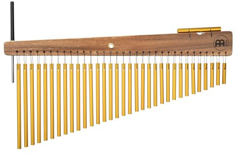 Meinl Percussion CH33HF Gold Anodized Aluminum Alloy Single Row Chimes, 33 Bars