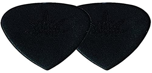 Pick Boy Plektrum/Pick Carbon Nylon, 0,88 mm, mittel, schwarz, 12 Stück
