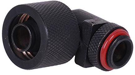 Alphacool Anschraubtülle gerändelt 90° drehbar Verbindung, G1/4