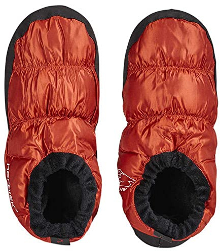 Nordisk Mos Federschuhe Unisex-Kinder Small, Orange, Small