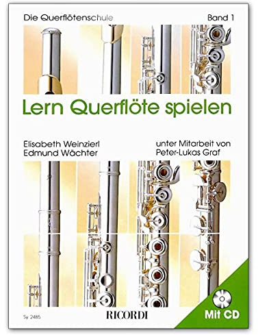 Lern Querflöte spielen 1 mit CD - Flöte Noten [Musiknoten]