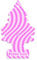 Little Trees Air Freshener Tree MTR0066 Bubble Gum Fragrance For Car Home Boat Caravan - Single Pack