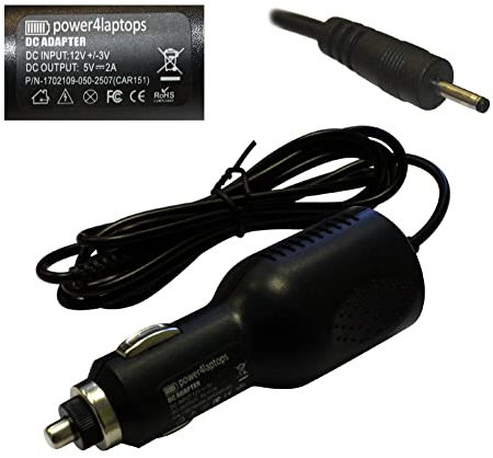 Power4Laptops Tablet Laptop KFZ Ladegerät kompatibel mit A1CS Fusion5 Xtra