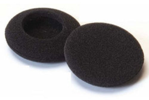 Gadget Zoo Ersatz-Ohrpolster aus Schaumstoff (50 mm), passend für die meisten Kopfhörer, 4 Stück in Schwarz