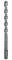 ACCESORIOS 2608831004 sds-plus-3 - Broca para martillo perforador, Gris, Ø 5mm