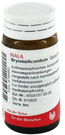 Bryonia Aconitum Globuli 20 g
