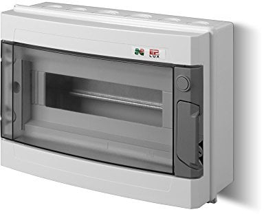 EPN Aufputz Sicherungskasten Feuchtraum IP55 Unterverteilung 1 reihig für 13 Automaten