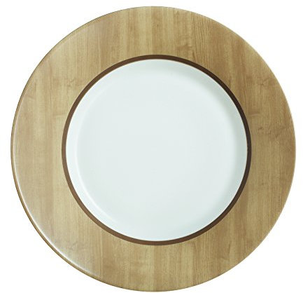 Luminarc 8012779.0 Nordic Alpaga Assiette Dessert Opale Marron 22 x 22 x 2 cm