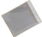 Celloexpress Zellophan-Hüllen zur Aufbewahrung von Grußkarten, selbstklebend, 0,03 mm, für mittelgroße quadratische Grußkarten, 145 mm x 140 mm, 30 mm Lasche, 250er-Packung