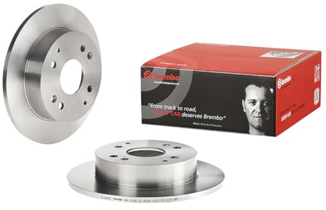 Brembo 08.5803.10 Standard solid Rear Brake Rotor ACURA/HONDA/HONDA (GAC) OE# 42510SV4A00