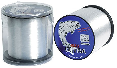 Asso – Ultra, filo di Nylon, da pesca, 18/100 1000M