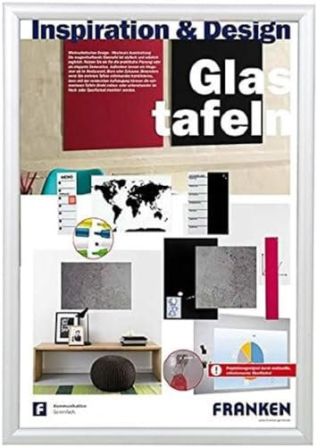 Franken BS1803 A2 Schaukasten Wechselrahmen Security Feuerfest, 45.1 x 62.5 x 1.2 cm