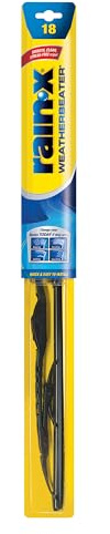 Rain-X RX30218 WeatherBeater Wiper Blades, 18 Windshield Wipers (Pack of 1), Automotive Replacement Windshield Wiper Blades That Meet Or Exceed OEM Quality And Durability Standards