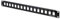 DIGITUS Panneau de Brassage (Patch Panel) - Modulaire - pour modules Keystone - 19 Pouces - 16 Ports - Non blindé - Montage en Rack 1U - Noir