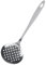 Fackelmann Espumadera Acero Inoxidable, Espumadera para fritos, Escurridor de aceite, óptimo para escurrir líquidos, Material duradero y resistente, 32x10, 5 cm, 1 ud