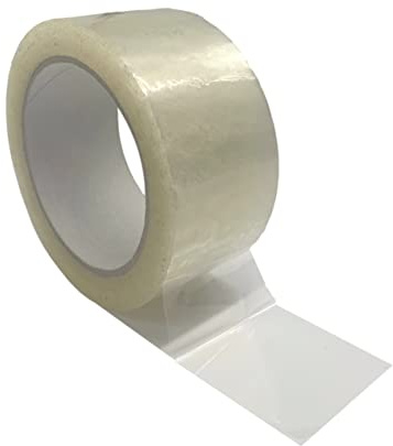 UNIVERS GRAPHIQUE 72 Rouleaux ruban adhésif emballage TRANSPARENT pp silencieux Rouleau de 48 mm x 100 mètres (34% de plus que les 66 mètres long) ref UGRANT100-72