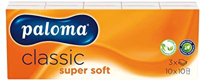 Paper Pocket Tissue - Soft Tissue 3 Ply, 10 Packs