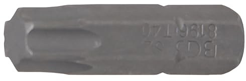 BGS 8196 | Bit | 6,3 mm (1/4) | T-Profil (für Torx) T40 | Länge 25 mm | Antrieb Außensechskant 6,3 mm (1/4) | Chrom-Vanadium-Stahl (S2)