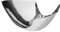 Riess Ambiente Moderne Schale Abstract - 35 cm - poliertes Aluminium Deko Schale Wohnaccessoire Designobjekt