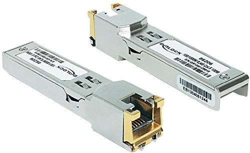 DeLock SFP (Mini-GBIC)-Transceiver-Modul - 1000Base-T - RJ-45, 86206