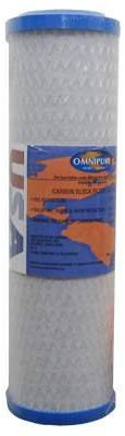 Omnipure (OMB934 – 0.5) 6,3 cm diametro x 3,2 cm di diametro x 24,9 cm l Carbon Block 0.5 micron filtro