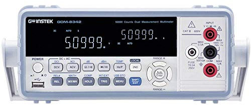 GW Instek GDM-8342USB Tisch-Multimeter digital CAT II 600V Anzeige (Counts): 50000