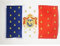 AZ FLAG - Drapeau Etendard de Napoléon III - 45x30 cm - Pavillon Second Empire France 100% Polyester avec Deux Cordelettes - 20g