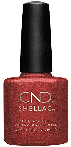 CND Vinylux Long Wear Nail Polish (No Lamp Required), 15 ml, Red, Hand Fired