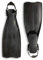 Cressi Pro Light Open Heel Tauchen Flossen, Schwarz/Schwarz, L/XL (44/45)